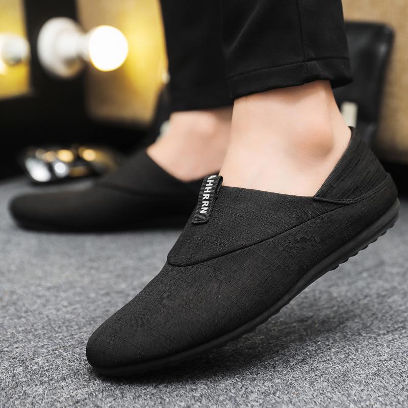 Fashion Fashion Men Lazy Shoes Italian Casual Slip On Minimalist Loafers Brand Comfy Soft Bottom Driving Shoes Big Size Shoes