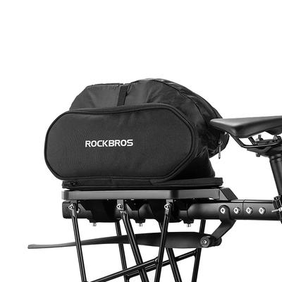 Foldable Bicycle Rack Bag with Seat Function, 5l, Black