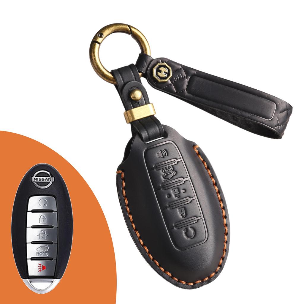 Nissan Key Cover for X-Trail, Qashqai, Tiida, Teana, Sylphy - Retro Style Protective Shell