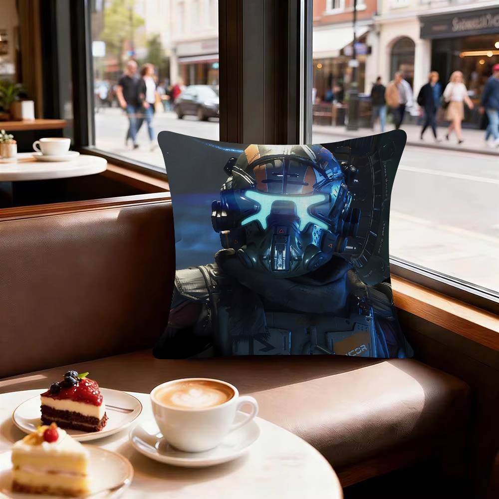 Games Cool Ttitanfall Pillow Dust Cover Bedroom Kids Party Decoration Pillowcase Birthday Children Gift