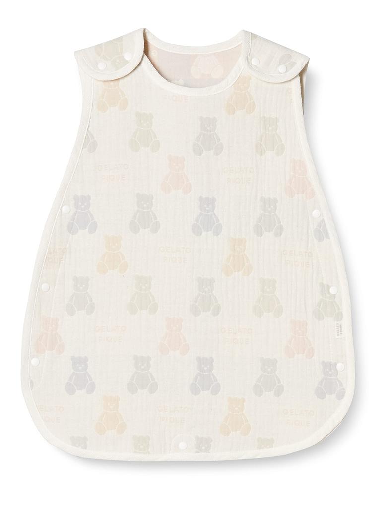 Gelato Pique Bear Triple Gauze Baby Pastel F Sleeper, PBGG229011,