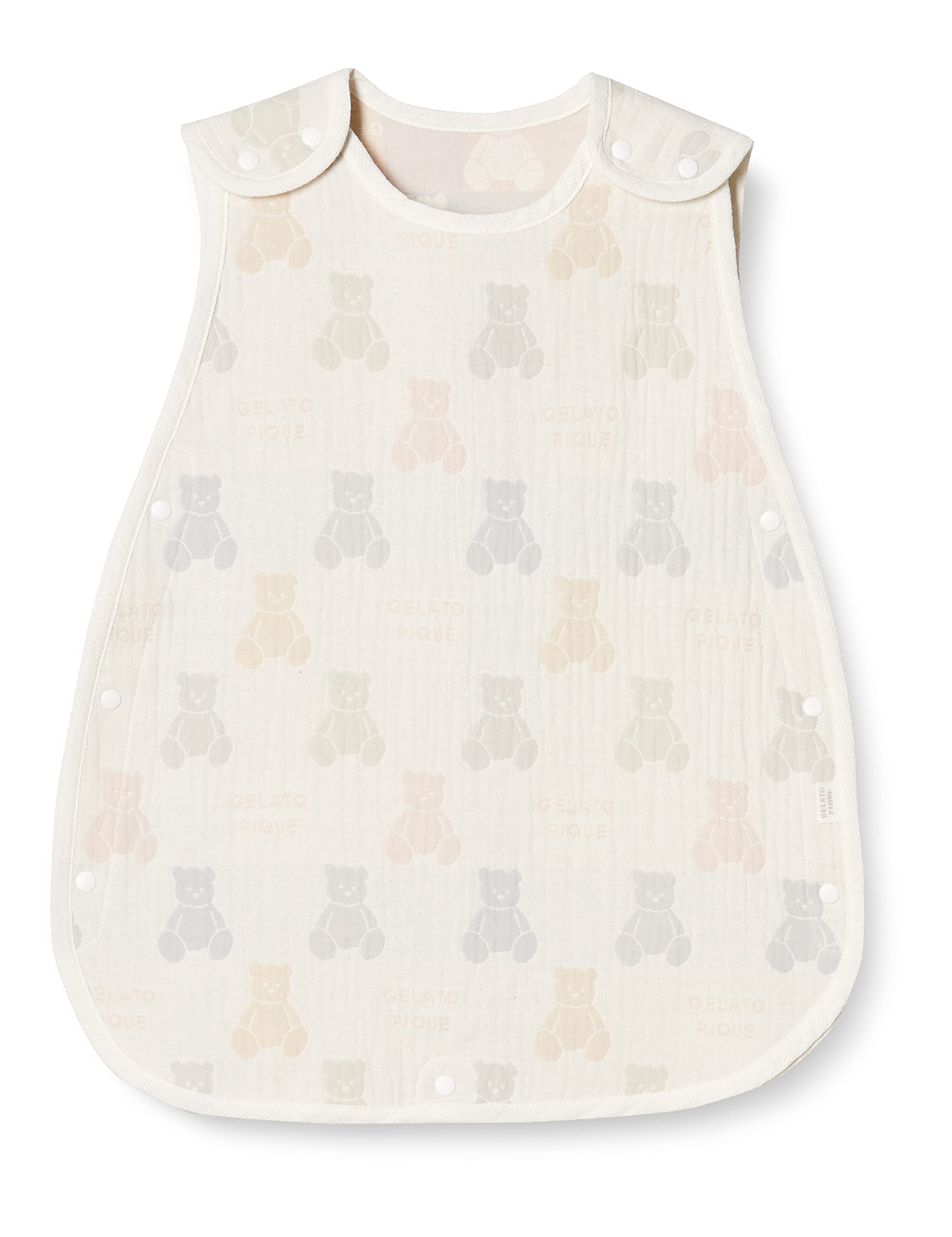 

Gelato Pique Bear Triple Gauze Baby Pastel F Sleeper, PBGG229011,