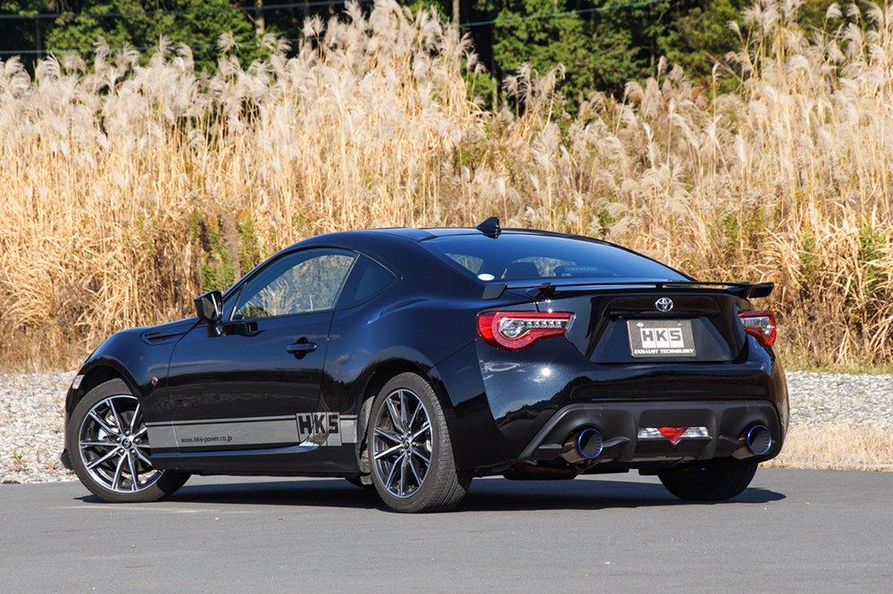 HKS Automotive Sports Muffler Liga Max Premium Toyota 86 Subaru BRZ Late Main Vehicle Inspection Compatible Intake and Exhaust System Parts (ZN6)