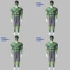 The Avengers Hulk Muscle Mask Costume Vibrant Green Outfit For Themed Parties And Events