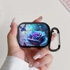 Case For Airpods Pro2 4 Pro3 1 3 Pro 2 Earphone Cases Cover Pink Flowers