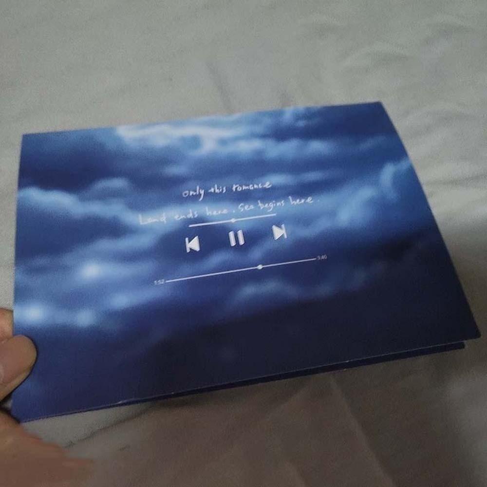 30 Seconds Christmas Recording Box Magnetic Phonograph Blessing Card Couple