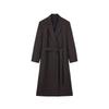 JNBY Women's Winter Wool Blend Lapel Coat
