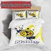 3pcs Duvet Cover Set (1*Duvet Cover + 2*Pillowcase, Without Core), Custom Name Club America Pattern Bedding Set, Home Bedroom Decor Gift