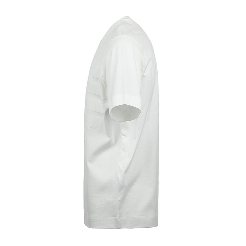 Emporio Armani Ss25 Solid Color Round Neck Short Sleeve T-Shirt Men Tops White EM000943-AF10762-F0091