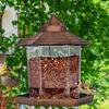 Roof Flying Animal Garden Yard Gazebo Outdoor Food Container Feeding Tool Bird Supplies Bird Feeder