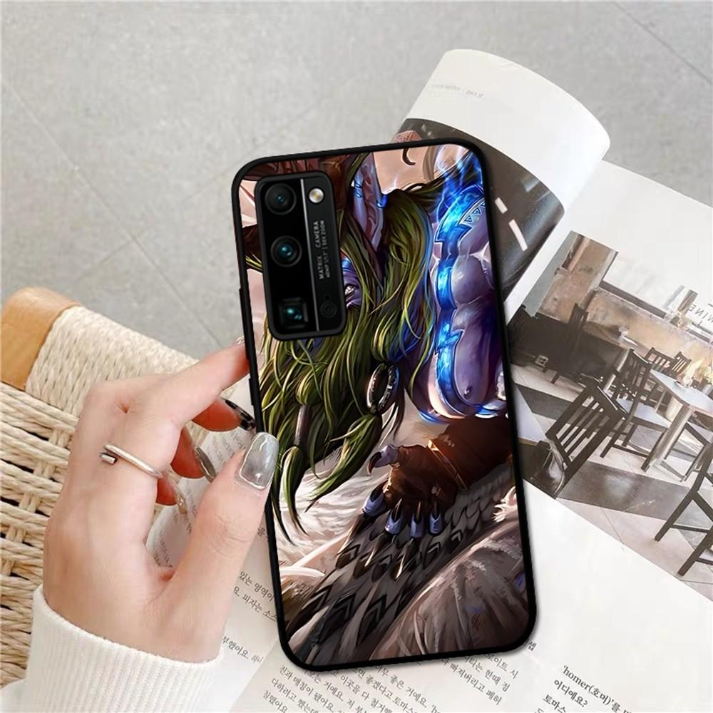 World Of Warcraft Phone Case For Huawei Honor 10 Lite 9 20 7A 9X 30 50 60 70 Pro Plus Soft Silicone Cover