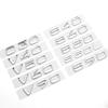 ABS Rear Trunk Letters Logo Emblem Badge Stickers For Volvo C30 V40 V60 V90 S40 S60 S80 S90 S80L XC40 XC60 XC90 AWD T4 T5 T6