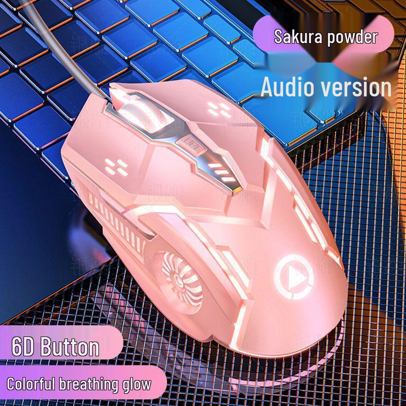 GW Wired Mechanical Gaming Mouse for PC and Laptop