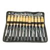 12-Piece Wood Carving Knife Set for Woodworking and Root Carving