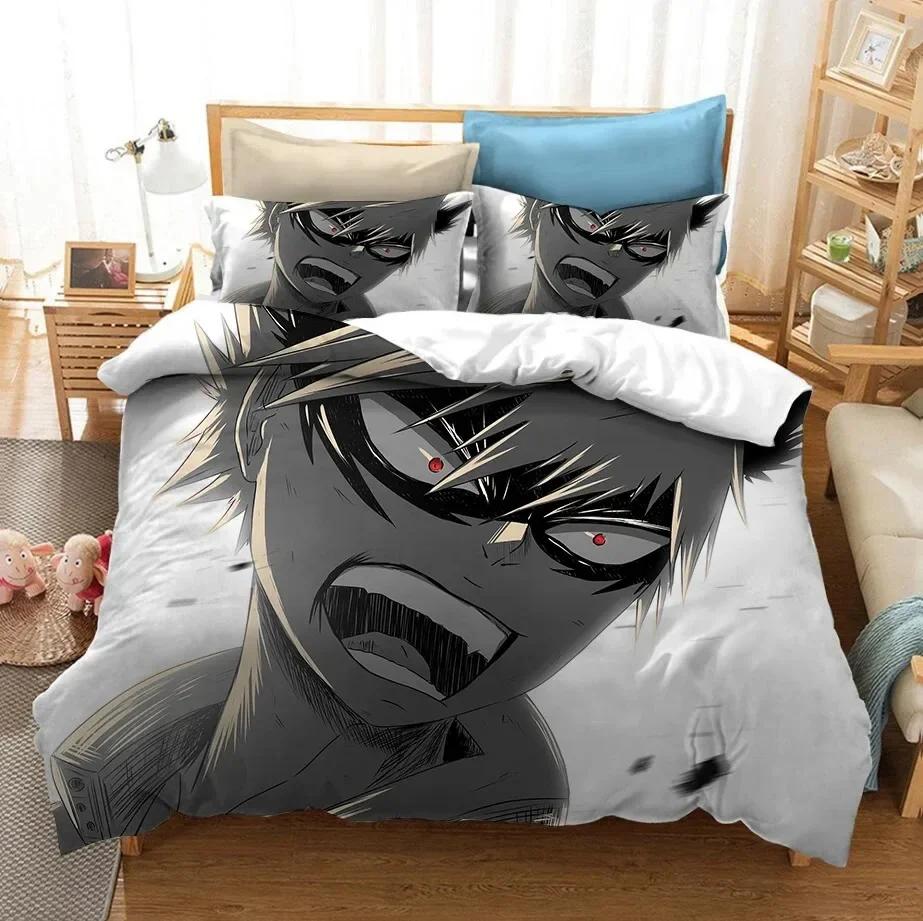My H-Hero A-Academia 3D Printed Bedding Set Japan Anime Duvet Covers With Pillowcases Bedclothes Bed Linen For Friends
