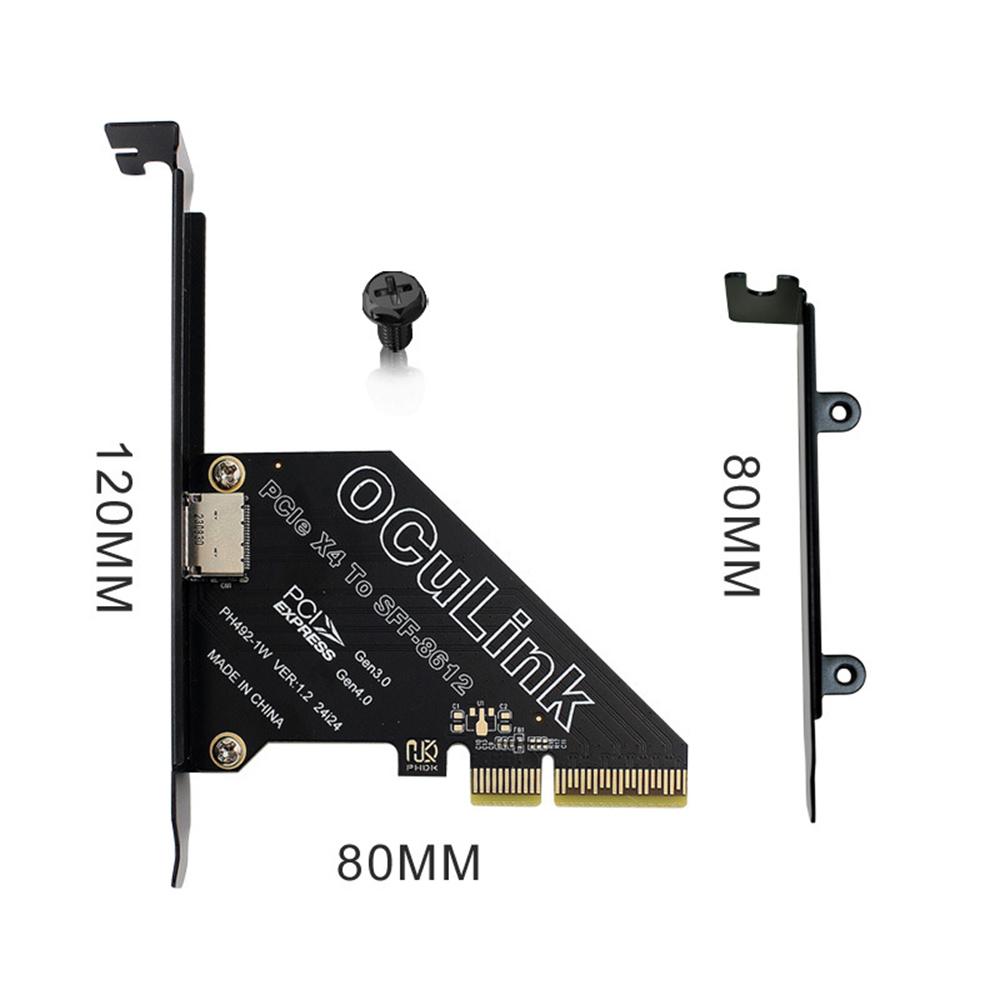 PCIE4.0 X4 Oculink SFF8611