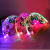 Leiasnow LED Light-Up Tambourine, Set of 3 - Light-Up Tambourine for Karaoke, Parties, and Fun Events (Rainbow Colors, Set of 3)