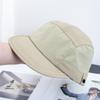 Breathable Quick-drying Dad Hat Japanese 5-panel Baseball Cap Casual Flat-brimmed Cap  Summer