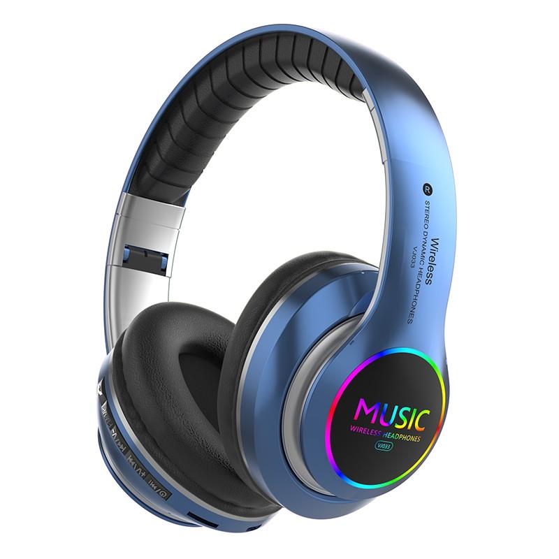 Cuffie wireless hifi audio per bassi pesanti Cuffie Bluetooth E-Sport Gaming  Headset Cool LED Color Light Pure Sound Head Headset acquista in modo  economico — spedizione gratuita, recensioni reali con foto —