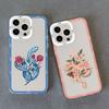 Rose Floral Snake Clear Phone Case For IPhone 11 14 Pro Max 13 12 Pro Max X XR XS SE2 14 8 7 Plus Transparent Back Cover Fundas