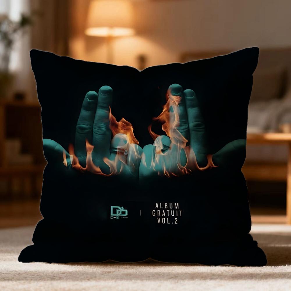 Hot J-JJuL Cushion Cover Soft Washable Pillow Case Multi-Scene for Couch Bed Travel Office Use