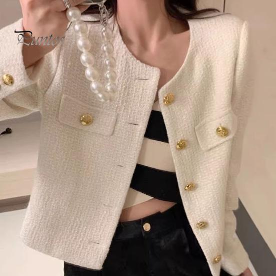 Herbst Frühling Damen Mantel Einreihig Lange Ärmel Einfarbig Strickjacke Lose OL Pendler Stil Dating Shopping Jacke