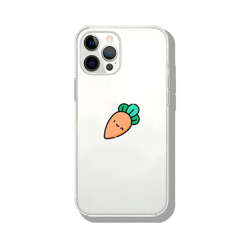

Cute Carrot Phone Case Transparent Fundas for Iphone 14 11 12 13 Mini Pro Max Se 5 6 6 S 7 8 Plus Xr X Xs Shockpoof Back Cover iphone se 2020
