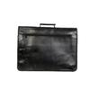 Women's BLACK Satchel Bag Genuine Leather Messenger Shoulder Laptop Bag