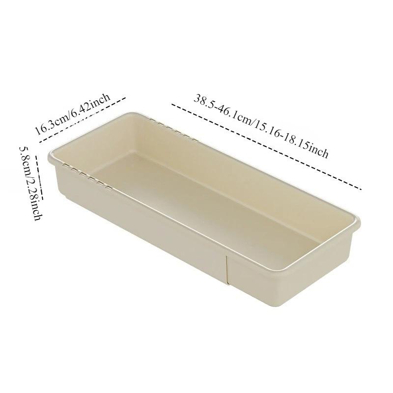 1PC Drawer Organizer Expandable Utensils for Kitchen,Can Be Used for Cutlery, Retractable Drawer Storage Box/cajas Organizadoras