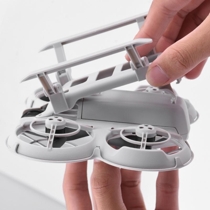 Heightened Landing Gear Landing Skids for Drones Foldable Support Legs with Screw Fixation Drones Accessories
