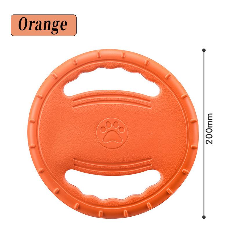 EVA Bite Resistant Flying Disc Dog Toys For Dog Multifunction Pet Puppy Training Toys Outdoor Interactive Game Pet Dogs Products зелёный