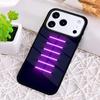 Neon Light Shockproof Phone Case for iPhone 17 Air 16e 15 11 12 14 13 Pro Max Cover Coque