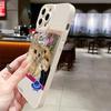 Selfie Cat Phone Case For iPhone 16 14 15 11 Pro Max 12 13 Mini XR XS Max X Plus SE 2022 Lens Protection Soft Back Cover