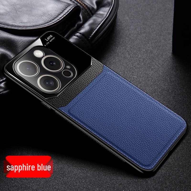 iPhone 16 Pro Max Leather Texture Phone Case - Compatible with iPhone 15, 14, 13, 12, 11, XS