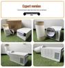 1900BTU Portable Outdoor Air Conditioner with Mosquito Net and Free Installation