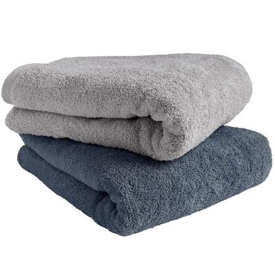 Sensui Yu Japanese Bath Towel Set of 2 Large Instant Water Absorption Antibacterial and Deodorizing Quick Drying Osaka Senshu Towel Assorted 2 Colors