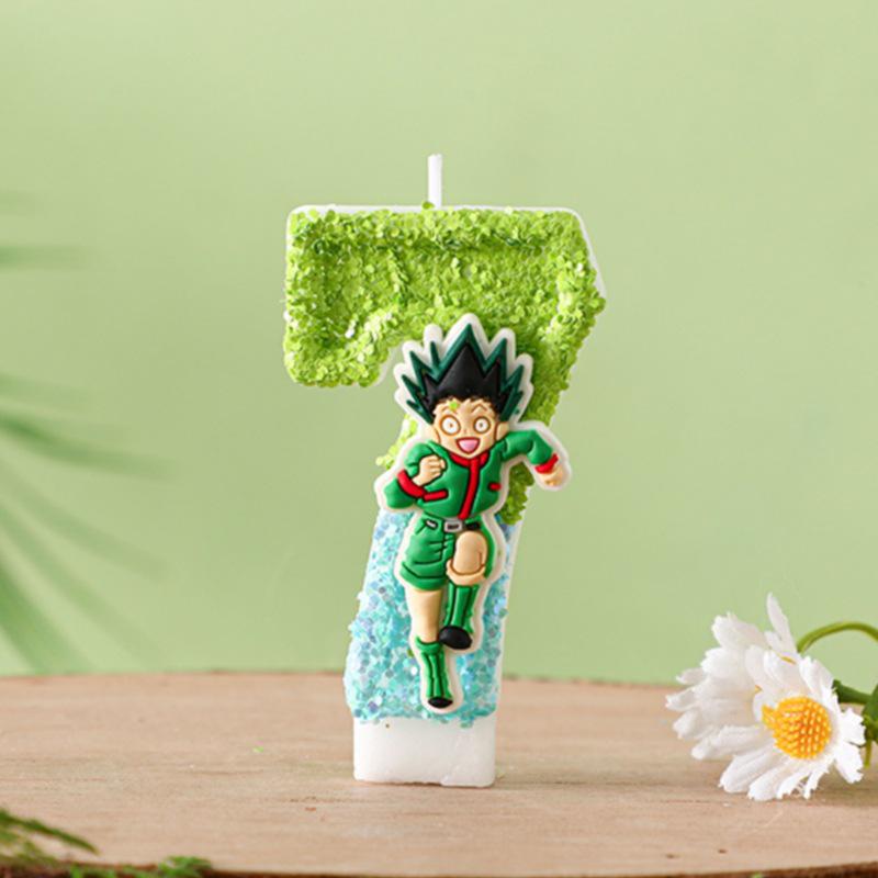 Creative Digital Birthday Candles 09 for Kids - Cool Handmade Cake Party Decorations