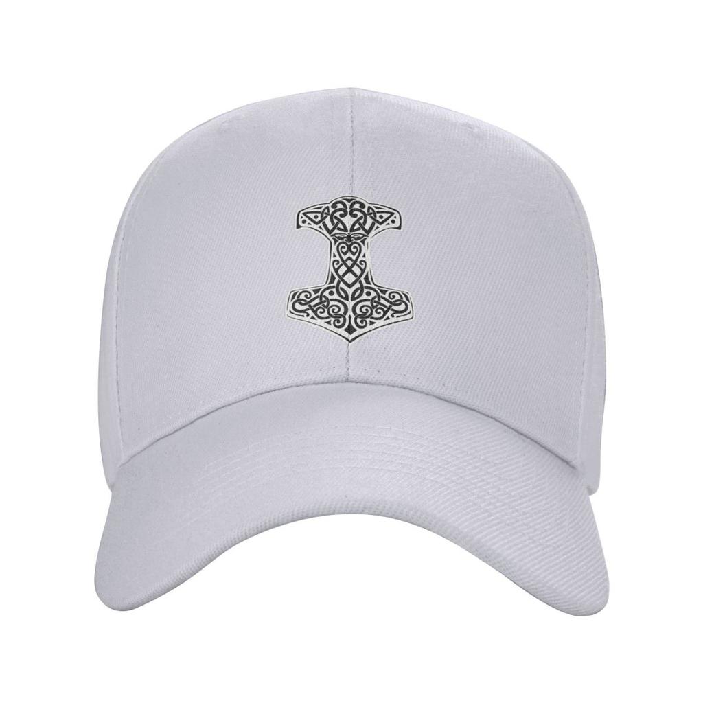 Hammer Norse Mythology Valhalla Viking Cap Casual Baseball Caps Adjustable Hat Summer Unisex Baseball Hats