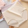 High-waisted Cotton Panties Women's Belly Lift Buttocks Breathable Anti-bacterial Plus Size Underwear Middle-aged and Elderly Panty