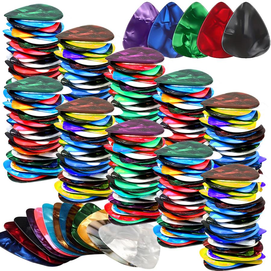36/72pcs 0.5mm ABS Guitar Picks for Guitar Bass Ukulele Musical Instrument Accessories for Practice, Performance, Recording
