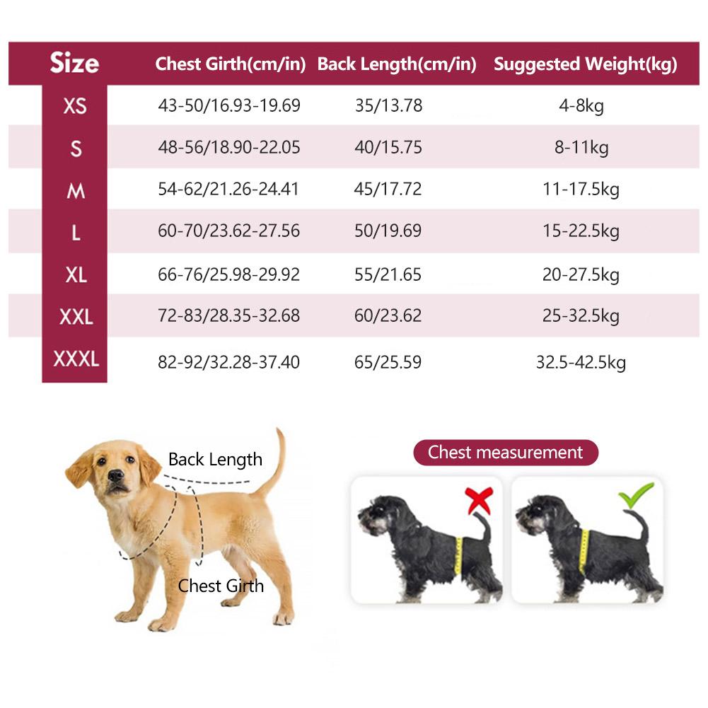 XS-3XL Dog Autumn Winter Vest Clothes Warm Fleece Pet Coat Home Wear Pet Hoodie for 4-42.5kg Medium Large Dogs Labrador Dog