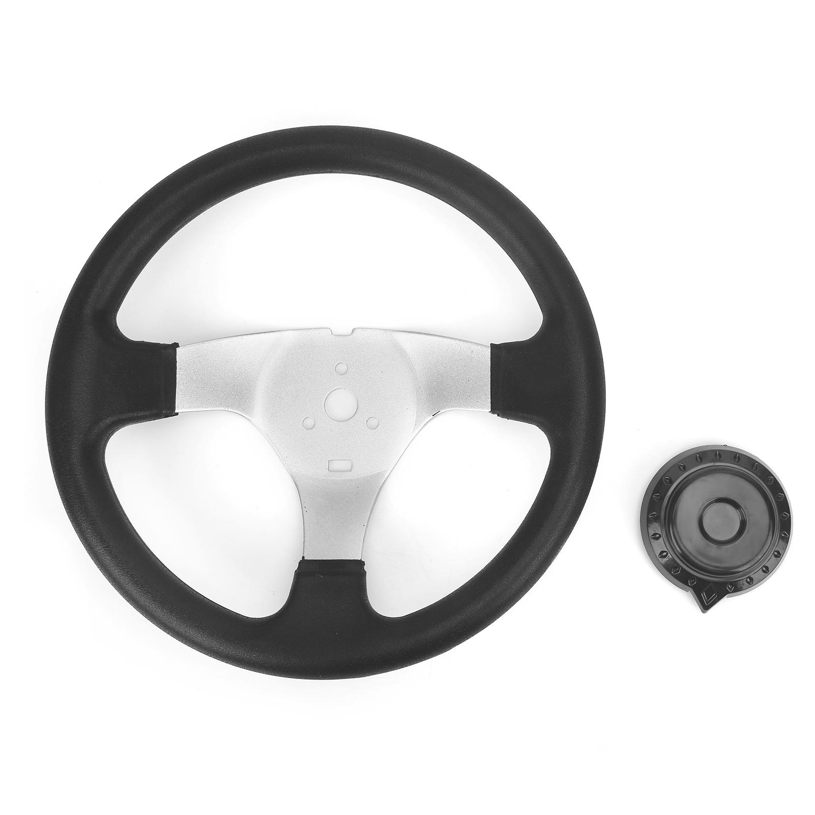 Volan 11,8 inchi cu Ansamblu Potrivit pentru Piese Go Kart Karting ATV UTV Bicicletă China