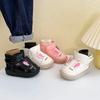 Kids Shoes Winter  Girls Cotton Boots Comfor Girls' Shoe Anti Slip Childs Cotton Shoes Soft Soled Baby Walking Shoe