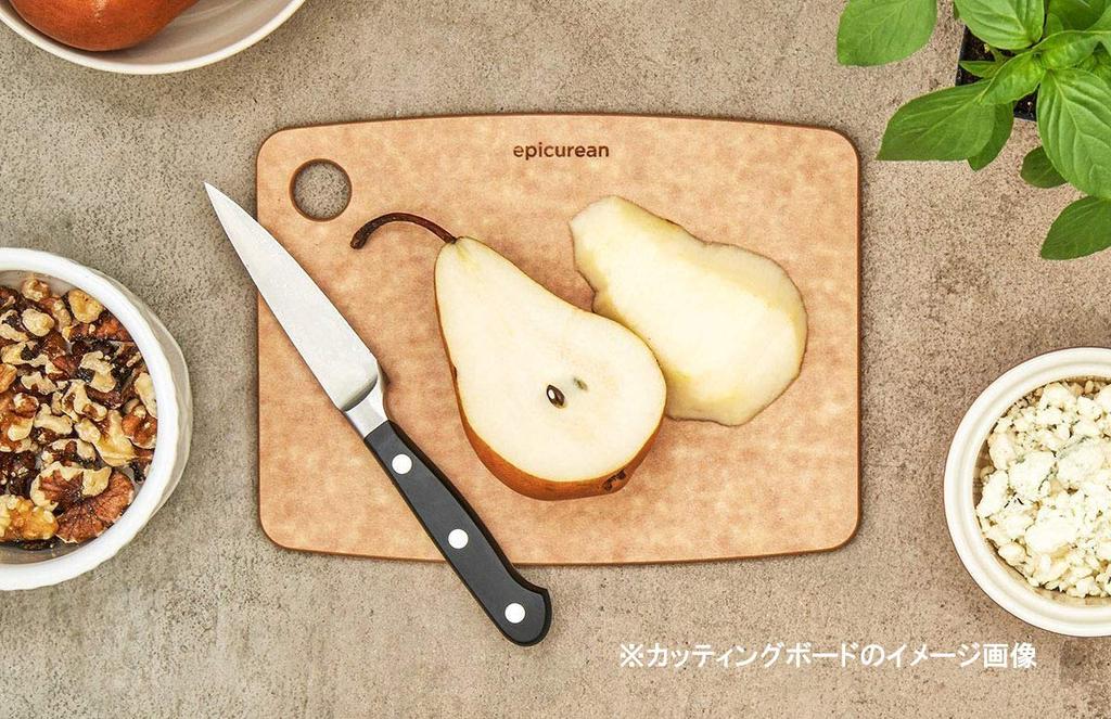 Epicurean Wooden Cutting Board Gift Natural 2 Dishwasher Safe Set, S/M, Pieces,
