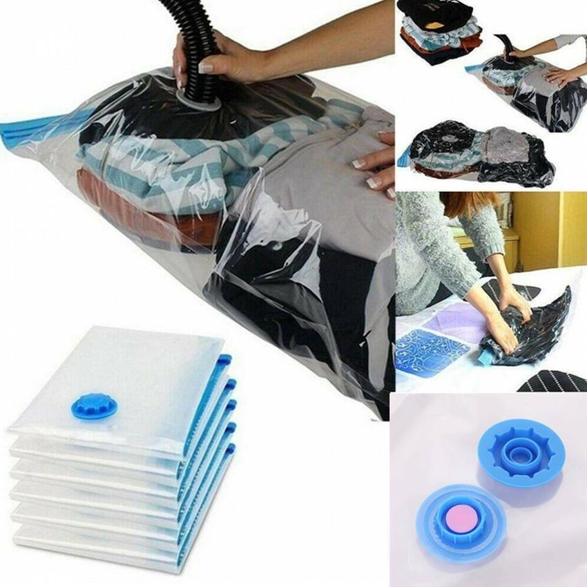 Home Strong Vacuum Storage Seal Bags Saving Space VAC Reusable Compressed Bag Home Strong Vacuum Storage Seal Bags Saving Space VAC Reusable Compressed Bag