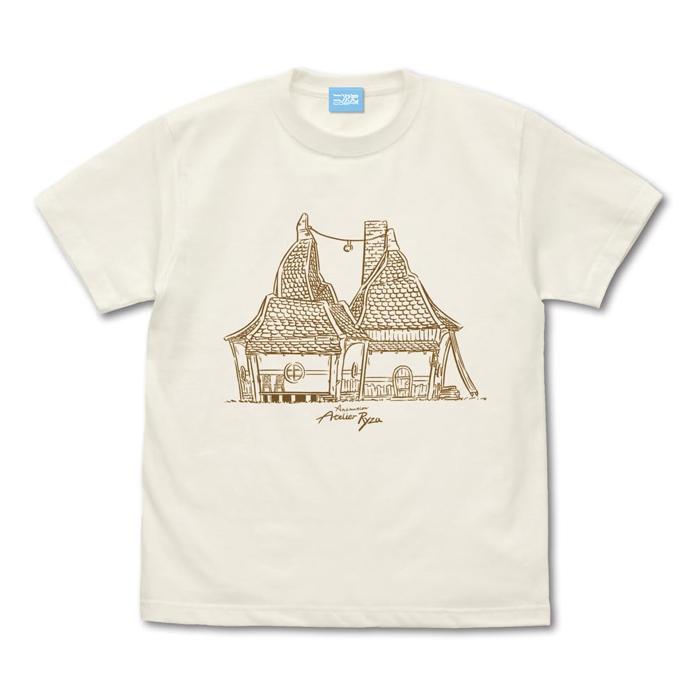 

2D Cospa TV Anime Ryza Darkness Queen and the Secret Atelier Ryza VANILLA WHITE M size [Official] Atelier ~Ever Hideout~ T-shirt