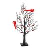 Vintage Glowing Tree with Birds LED Christmas Tree Lamp Adjustable Branches Warm Lighted Branches Halloween Christmas Decorations