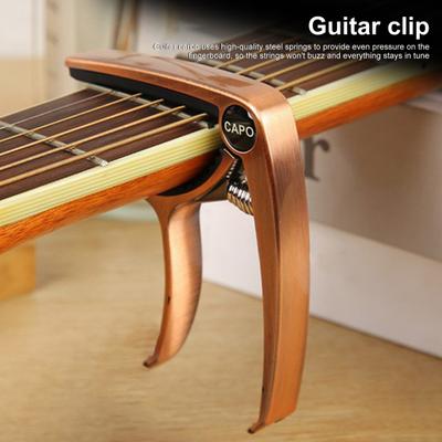 Çinko Alaşımlı Gitar Capo Ağır Hizmet Tipi Evrensel Ukulele Akustik Folk Elektrik Gitar