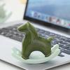 Ceramic Pony Ornament Rocking Horse Tea Ceremony Collectible Tea Table/Office Desk Cute For The Year Of The Horse