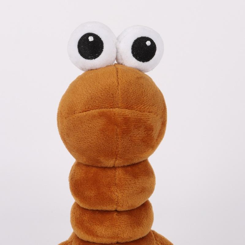 New Product Marcus The Worm Plush Worm Emoji Pack Hot Meme Plush Toy